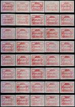 België 1981/2012 - Verzameling automaatzegels - ATM1/140 +, Gestempeld
