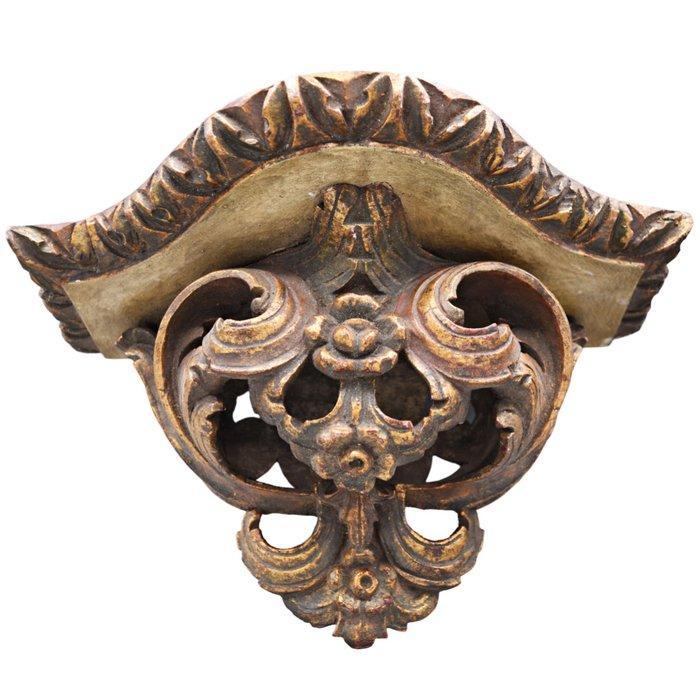 Standaard - Console / Plank - Barok - 1900 - Hout, Estuco, Antiek en Kunst, Antiek | Overige Antiek