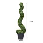 Set van 2 120cm Kunstmatige Buxus Kunstplant Gemaakt van PE, Huis en Inrichting, Woonaccessoires | Kunstplanten en Kunstbloemen
