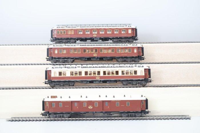 Trix H0 - 43390/-91/-92/-93 - Modeltrein personenwagen (4) -, Hobby en Vrije tijd, Modeltreinen | H0