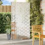 vidaXL Privacy Scherm 100x50x180 cm RVS, Verzenden, Nieuw, IJzer