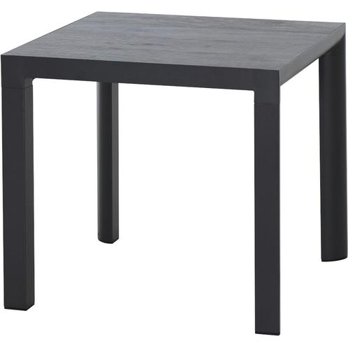 Siena Garden Silva Eettafel 80x80cm mat antraciet -, Tuin en Terras, Tuintafels, Ophalen of Verzenden