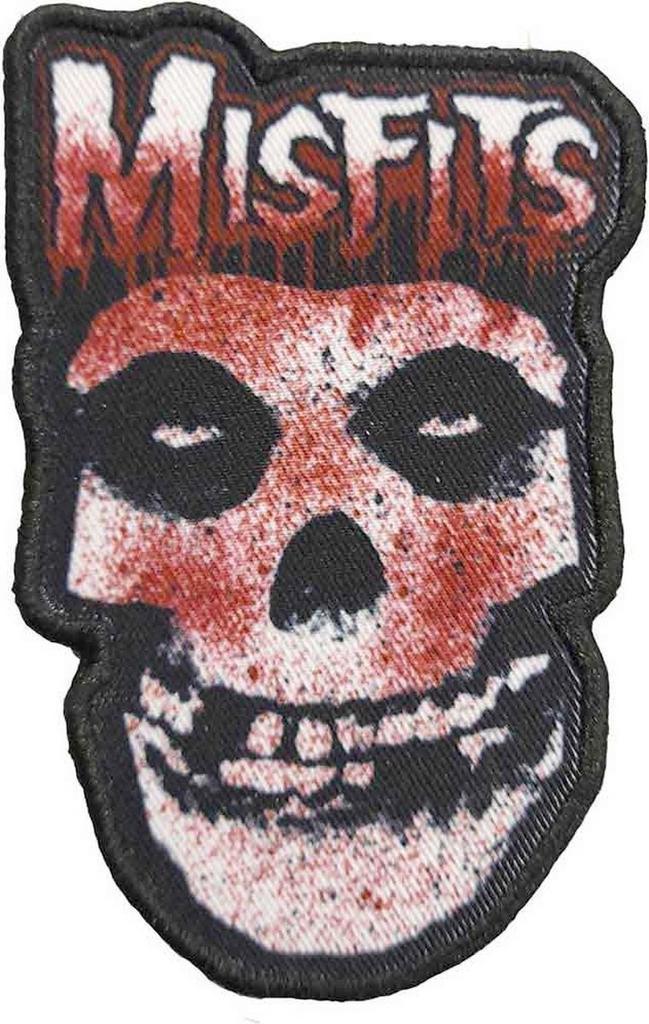 Misfits - Blood Drip Skull - Patch officiële merchandise, Verzamelen, Muziek, Artiesten en Beroemdheden, Kleding, Nieuw, Ophalen of Verzenden