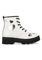 -24% Skechers  Skechers Gravlen hi metallic heart 3409l/wht, Verzenden, Nieuw, Laarzen