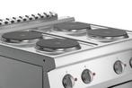 Bartscher Elektrisch Fornuis 700, B800, 4PL, EBO | 4 Kookpla, Ophalen of Verzenden, Nieuw in verpakking