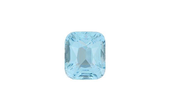 1 pcs Blauw, Groen Aquamarijn - 13.17 ct - Gemological, Sieraden, Tassen en Uiterlijk, Edelstenen