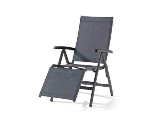 Winnaar Bodega Ligstoel Aluminium - IJzergrijs/zilvergrijs, Tuin en Terras, Tuinstoelen, Ophalen of Verzenden