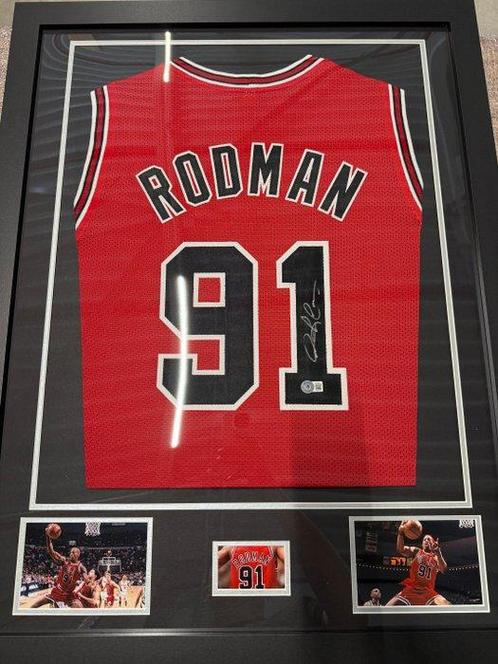 NBA - Dennis Rodman - Aangepast Basketbalshirt, Verzamelen, Overige Verzamelen