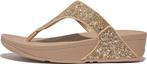 FitFlop - Maat 39 Lulu Glitter Toe-Thongs PU Glitter, Kleding | Dames, Schoenen, Verzenden, Nieuw