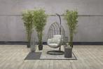 Panama swing egg - rope taupe, Tuin en Terras, Tuinstoelen, Verzenden, Nieuw, Overige materialen