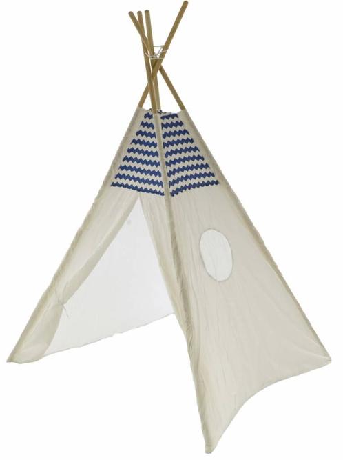 P&M - Tipi Speeltent - Tent voor kinderen - Blauw, Kinderen en Baby's, Speelgoed | Buiten | Speeltoestellen, Nieuw, Verzenden