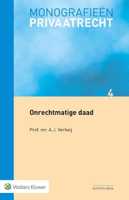 Onrechtmatige daad, 9789013146257, Boeken, Studieboeken en Cursussen, Zo goed als nieuw, Verzenden