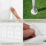 Partytent - 9x3m - Paviljoen - Opvouwbaar - Wit - Tectake®, Tuin en Terras, Verzenden, Zo goed als nieuw