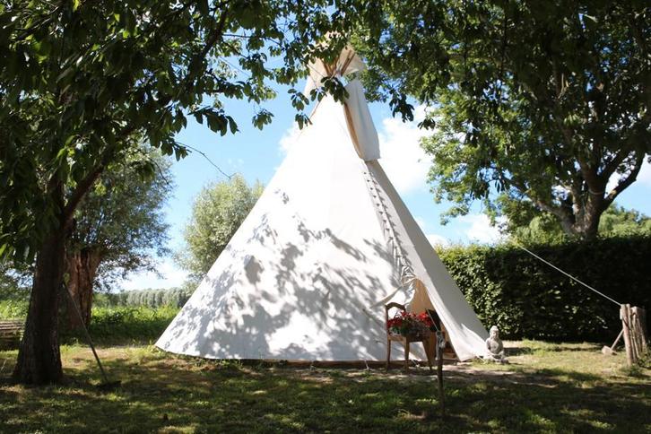 Tipi tenten, Indianen tent, Teepee Camping/ Glamping, Caravans en Kamperen, Overige Caravans en Kamperen, Nieuw, Ophalen