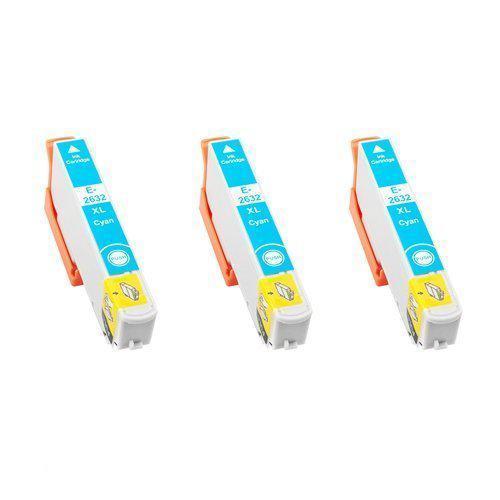 Epson compatible T2632 (T26XL) inktcartridge cyaan, 3 pak, Computers en Software, Printers, Verzenden