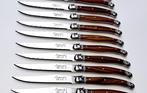 Laguiole - 18x Steak Knives - Brown - style de -
