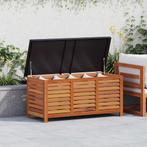 vidaXL Tuinbox 117x50x55 cm massief eucalyptushout, Verzenden, Nieuw