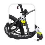 Voltano ART4 Kettingslot - Zwart - 130 CM - ART 4 Slot, Fietsen en Brommers, Verzenden, Nieuw