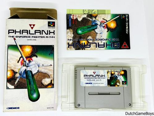 Super Famicom - Phalanx, Spelcomputers en Games, Games | Nintendo Super NES, Gebruikt, Verzenden