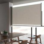 vidaXL Tuinscherm uittrekbaar 140x300 cm crèmekleurig, Tuin en Terras, Verzenden, Nieuw