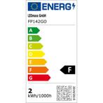 Ledmaxx LED kopspiegellamp goud E14 2W 180lm 2700K Niet-D..., Ophalen of Verzenden, Nieuw