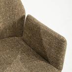 Stoel Eleonora INDY Mosterd *NIEUW* Eetkamerstoel, Huis en Inrichting, Stoelen, Overige kleuren, Nieuw, Ophalen of Verzenden, Stof