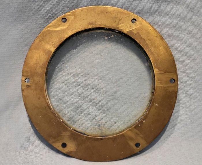 Porthole - WIGO - Messing - Patrijspoort lichtrand, Antiek en Kunst, Curiosa en Brocante