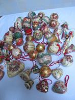 Vintage papier-maché kerstballen 1980 50 stuks (50) -, Antiek en Kunst, Curiosa en Brocante