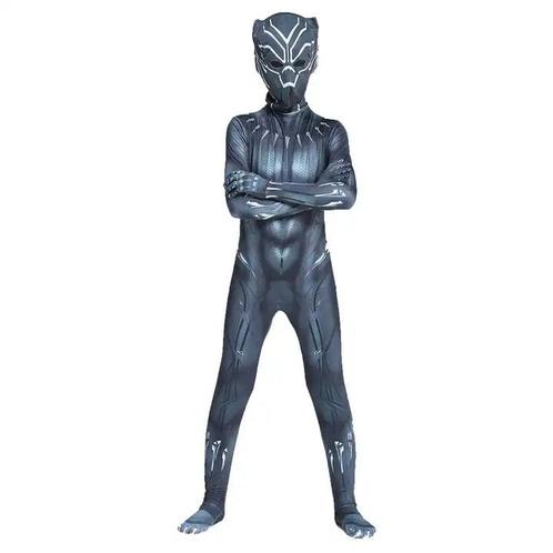 Black Panther - 146-152 (10-11 Jaar) - Verkleedkleding, Kinderen en Baby's, Carnavalskleding en Verkleedspullen, Nieuw, Ophalen of Verzenden
