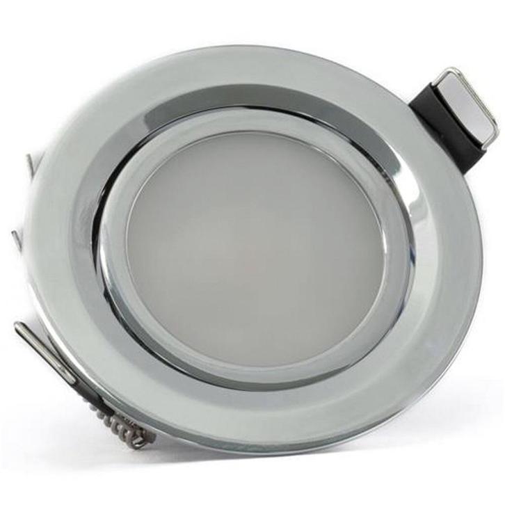 Hollex LED Spot MIKA 12/24V-Chroom, Watersport en Boten, Navigatiemiddelen en Scheepselektronica, Nieuw, Ophalen of Verzenden