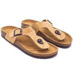 Kurk sandalen - slippers - naturel, Nieuw, Ophalen of Verzenden