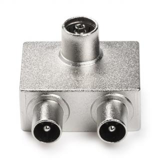 Coax splitter - Technetix (Vrouwelijk naar 2 x mannelijk), Computers en Software, Pc- en Netwerkkabels, Nieuw, Verzenden