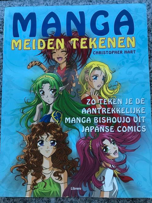 Manga - Meiden Tekenen  (Christopher Hart), Boeken, Hobby en Vrije tijd, Tekenen en Schilderen, Gelezen, Verzenden