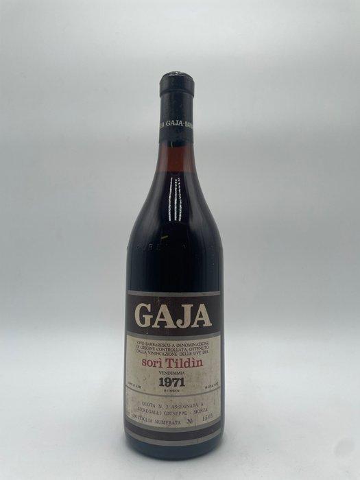 1971 Gaja, Sori Tildin - Barbaresco - 1 Fles (0.72L), Verzamelen, Wijnen