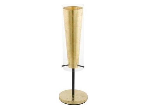 Veiling - EGLO 97654 tafellamp zwart/goud Ø150×H5, Huis en Inrichting, Lampen | Tafellampen, Gebruikt