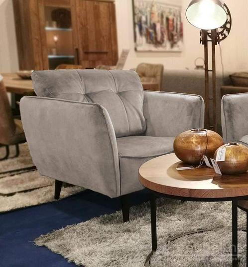 Fauteuil Akker - fauteuils - Taupe, Huis en Inrichting, Stoelen, Nieuw, Stof
