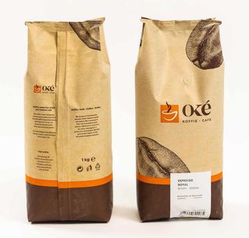 Oké koffiebonen, zak van 1 kg, Espresso Royal beschikbaar voor biedingen