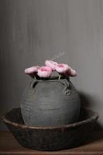 Zijden Ranonkel pink 35 cm, Huis en Inrichting, Ophalen of Verzenden, Nieuw