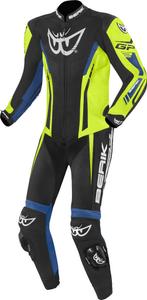 Berik Monza Zwart Blauw Geel 1-Delig Motorpak, Nieuw met kaartje, Overall, Berik, Heren
