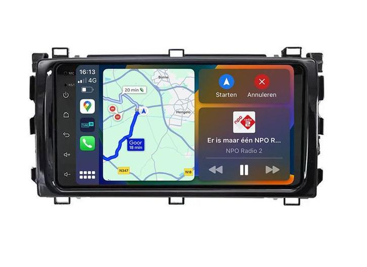 Toyota Auris Navigatie Radio met Apple Carplay Android Auto, Auto diversen, Autoradio's, Nieuw, Ophalen of Verzenden