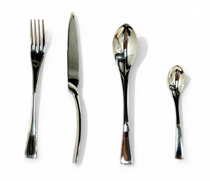 Bestekset (48) - Roestvrij staal - Eterna set, Antiek en Kunst, Curiosa en Brocante