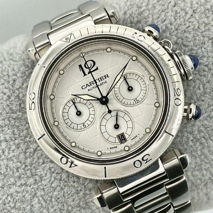 Cartier - Pasha Chronograph - W31030H3 2113 - Heren -, Sieraden, Tassen en Uiterlijk, Horloges | Heren