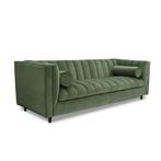 Bankstel Joure - rechte banken - Groen, Nieuw, Stof