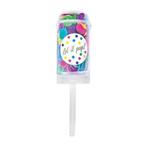 Party Popper Push Pop Papier Rond Multicolor, Hobby en Vrije tijd, Feestartikelen, Ophalen of Verzenden, Nieuw