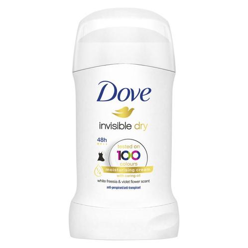 6x Dove Deodorant Stick Invisible Dry 40 ml, Diversen, Verpleegmiddelen, Nieuw, Verzenden