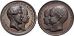 Bronze-medaille o Jahr 1840 Mecklenburg-schwerin Helene +..., Verzenden