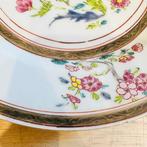Chinese bord met bloemen - Porselein - China - Qing Dynastie