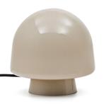 *WOONWINKEL* Kave Home Reig Mushroom Tafellamp Lichtgrijs Gl, Huis en Inrichting, Lampen | Tafellampen, Verzenden, Nieuw