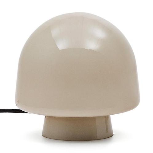 *WOONWINKEL* Kave Home Reig Mushroom Tafellamp Lichtgrijs Gl, Huis en Inrichting, Lampen | Tafellampen, Nieuw, Verzenden