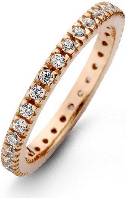 Casa Jewelry Ring Forever 52 - Rosé Verguld - Zilver, Sieraden, Tassen en Uiterlijk, Ringen, Verzenden